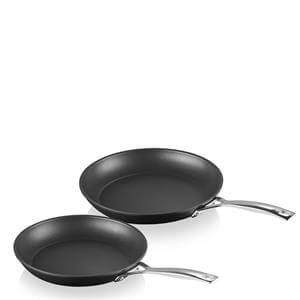 Le Creuset Toughened Non-Stick 2 Piece Shallow Frying Pan Set 24cm & 28cm